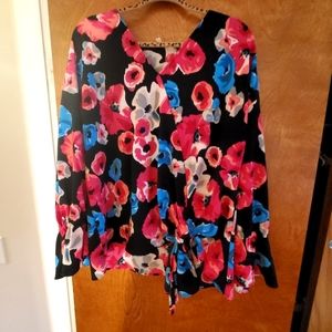 Juice Couture floral blouse